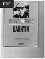 Faraco. Linguagem e Diálogo - Bakhtin