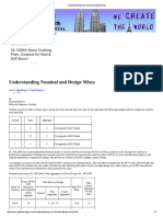 Understanding Nominal and Design Mixes