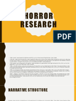 horror research