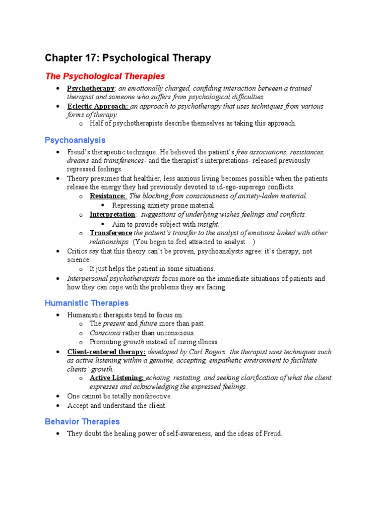 Psychology chapter 1 notes image