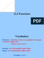 12.4 Functions