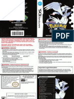 Pokemon Black - Instruction Booklet
