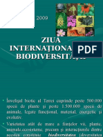  Scaderea Biodiversitatii 