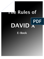 David X the Rules of David X Dating