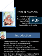 Pain in Neonate-Lectureupdate