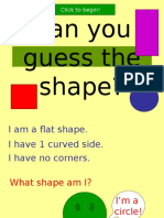 2D shapes
