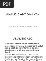 Analisis ABC Dan Ven