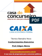 Apostila CEF 2015 - Conhecimentos Bancários - Edgar Abreu