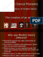 Modern Dance Pioneers