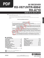 Yamaha rxv671 PDF