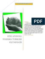 6th annual language olympiads