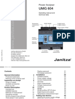 Janitza Manual UMG604 En