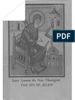 the Sin of Adam and Our Redemption Seven Homilies by Saint Symeon the New Theologian