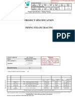 Pipe Steam Tracing