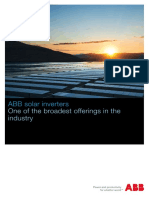 Abb Solar Inverters Brochure Bcb.00076 en Rev. D Lowres
