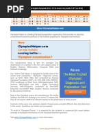 Class 2 Maths Olympiad Sample Paper | PDF | Mathematics
