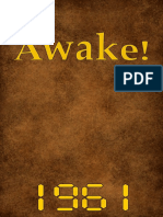 Awake! - 1961 Issues