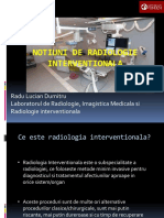 Notiuni de Radiologie Interventionala