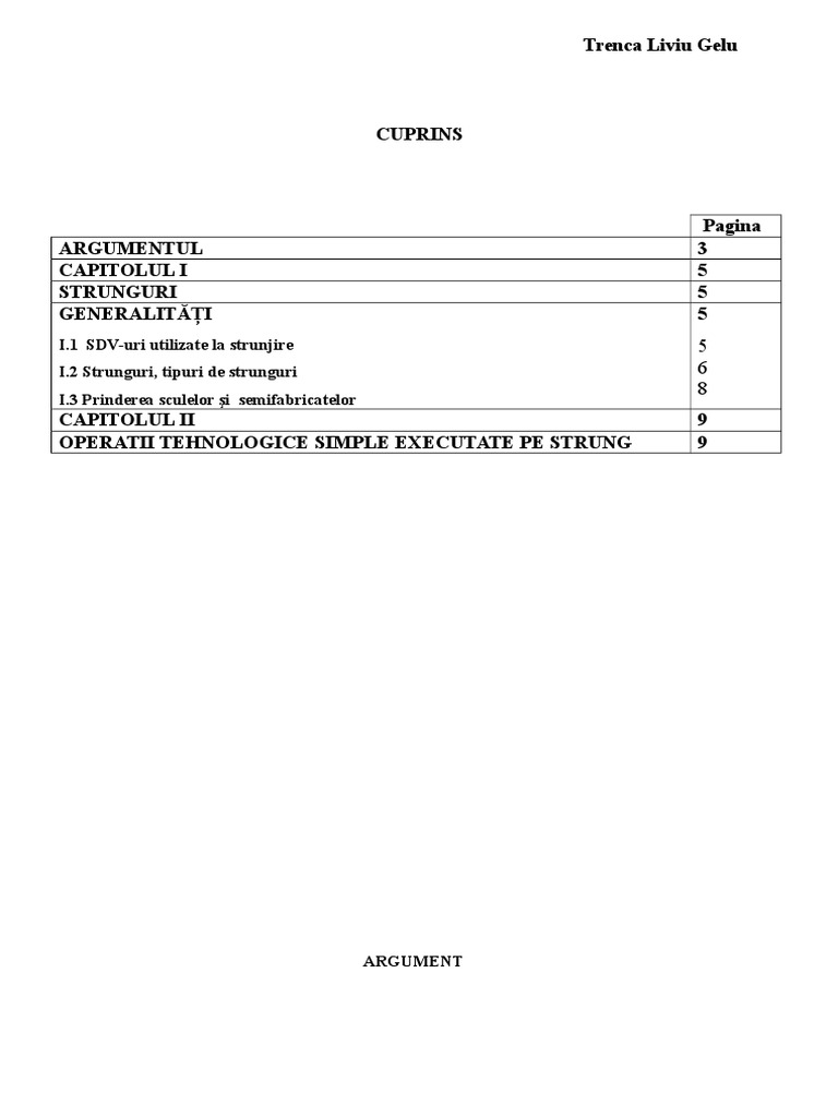 Operatii Tehnologice Simple Executate Pe Strungul Normal | PDF