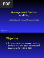 Management System Auditing by David Hoyle