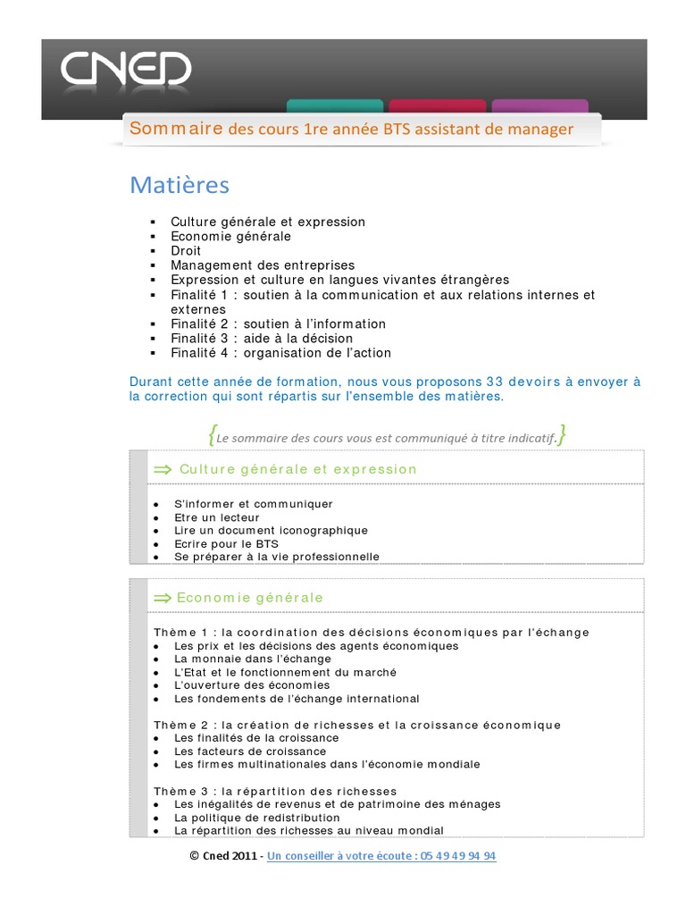 Finalite 4 organisation de laction