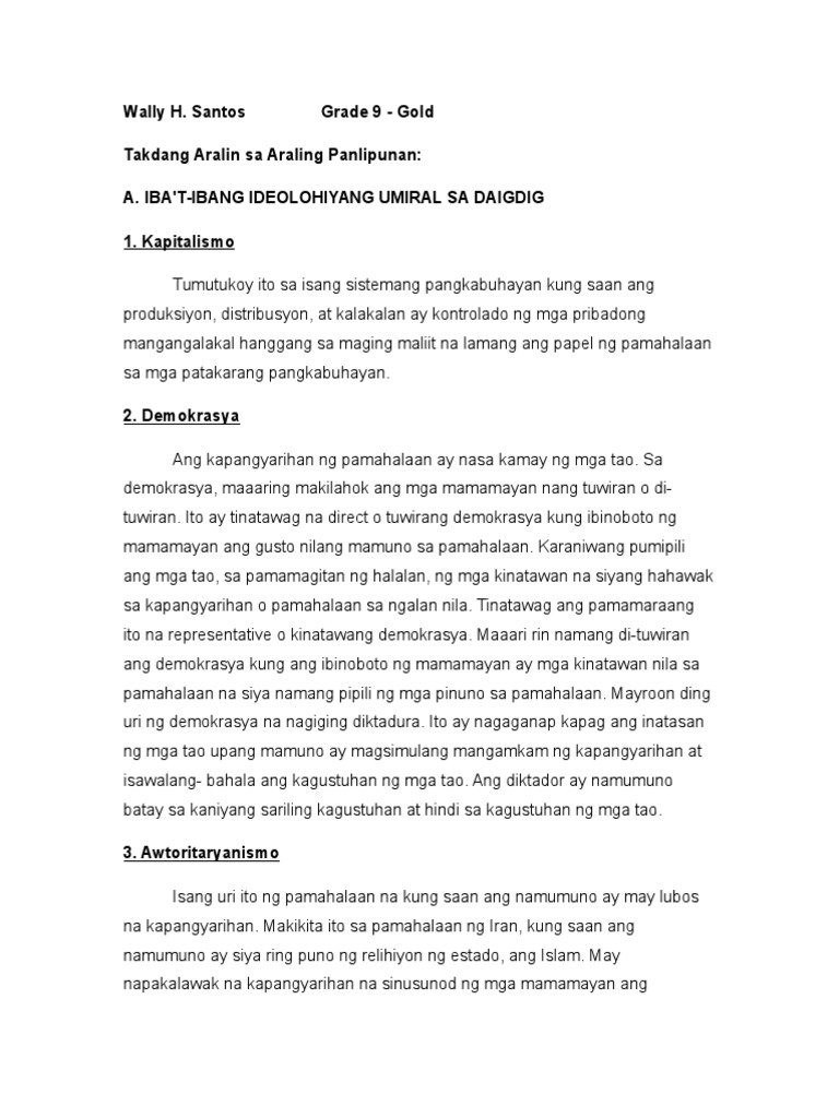 Assignment in AP | PDF