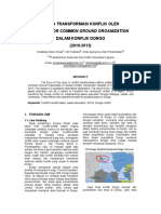 UPAYA TRANSFORMASI KONFLIK OLEH SEARCH FOR COMMON GROUND ORGANIZATION DALAM KONFLIK DONGO (2010-2013)