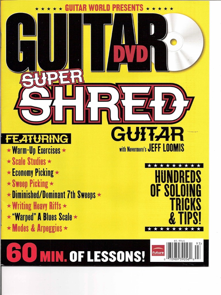 Jeff Loomis - Super Shred Guitar Booklet | PDF