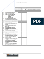 Checklist Audit ISO 22000