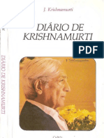 Diário de Krishnamurti - Jiddu Krishnamurti