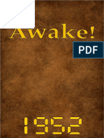 Awake! - 1952 Issues