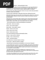 Estudo Sobre Defumações e Descarrego