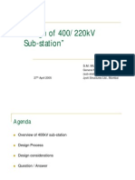 400-200 kV Substation Design