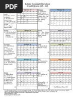 SVVSD Proposed Calendars 2014-15 2015-16 | PDF | Academic Term |  Educational Organizations