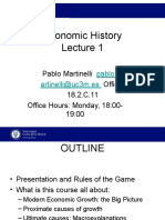 Lecture 1 Economic History UC3M