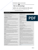 Journal of The American Academy of Dermatology Volume 71 Issue 6 2014 (Doi 10.1016/j.jaad.2014.06.015) Bronsnick, Tara Murzaku, Era Caterina Rao, Babar K. - Diet in Dermatology