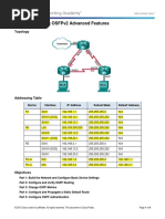 5.1.5.8 Lab - Configuring OSPFv2 Advanced Features