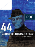 44 a Game of Automatic Fear 6x9