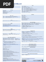 Mysql Cheatsheet