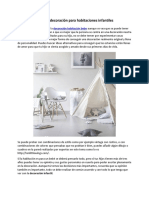 Ideas de Decoración Para Habitaciones Infantiles