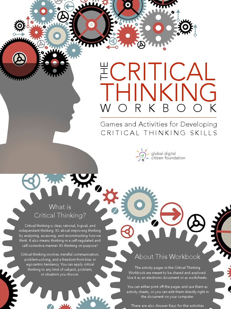 Critical-Thinking-Workbook 1 | PDF | Critical Thinking