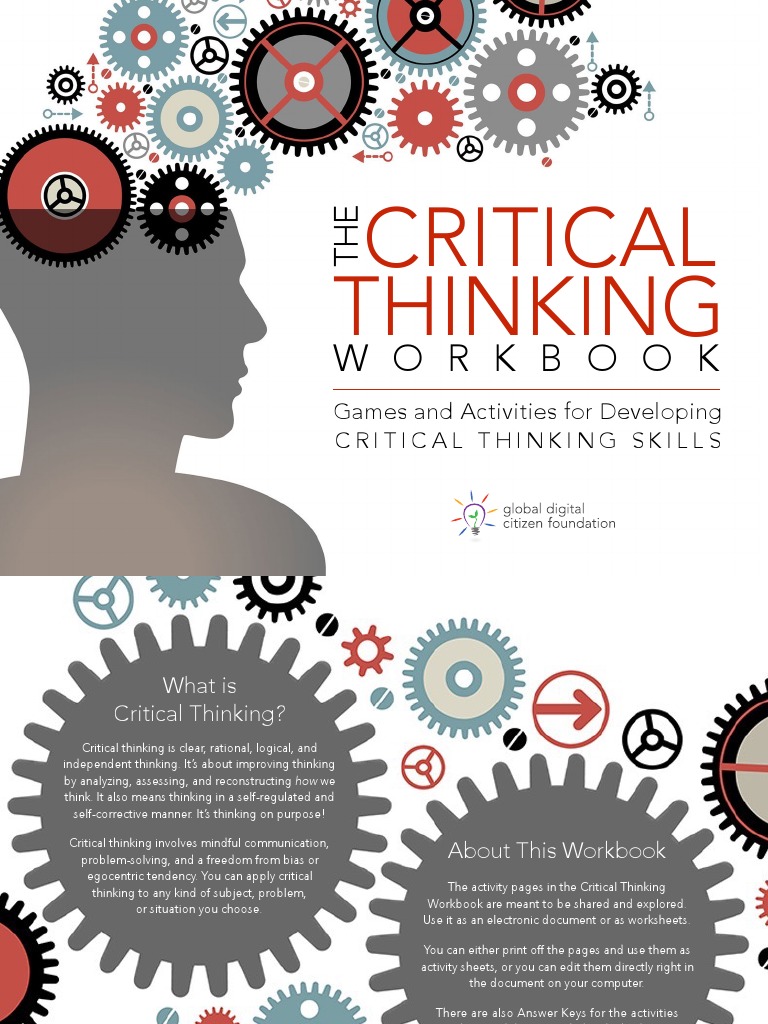 critical thinking skills workbook pdf