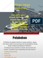 Pemilihan Lokasi Pelabuhan