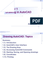 Chapter 1 - Drawing in AutoCAD 2016