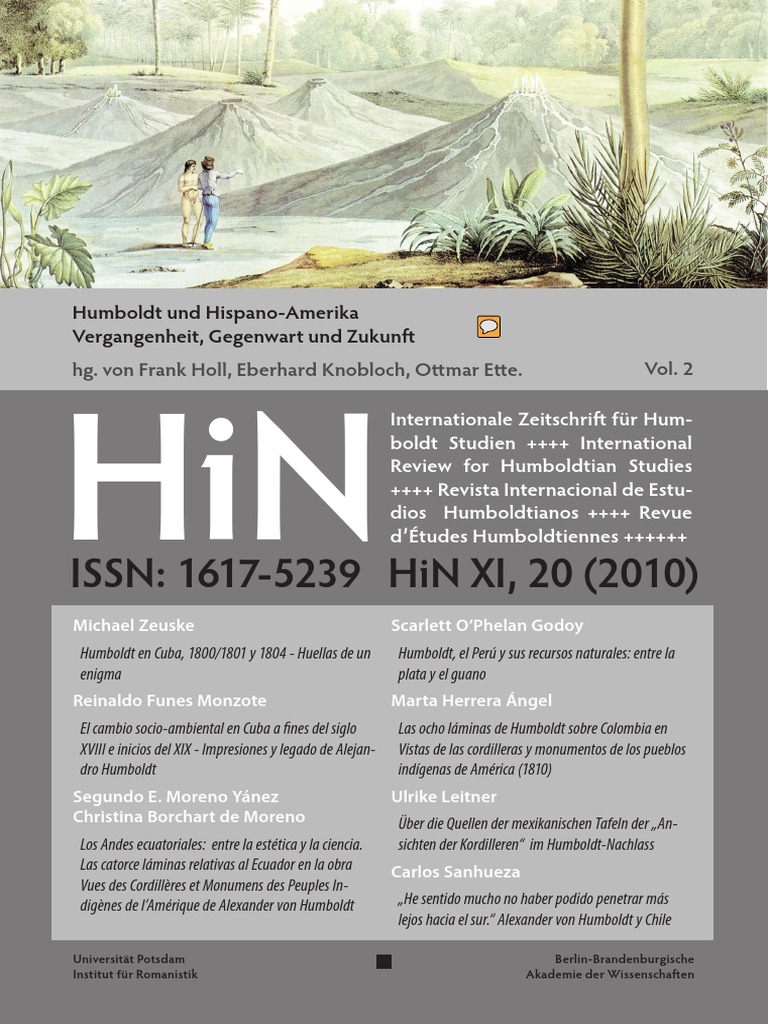Humbolt En Ispanoamerica