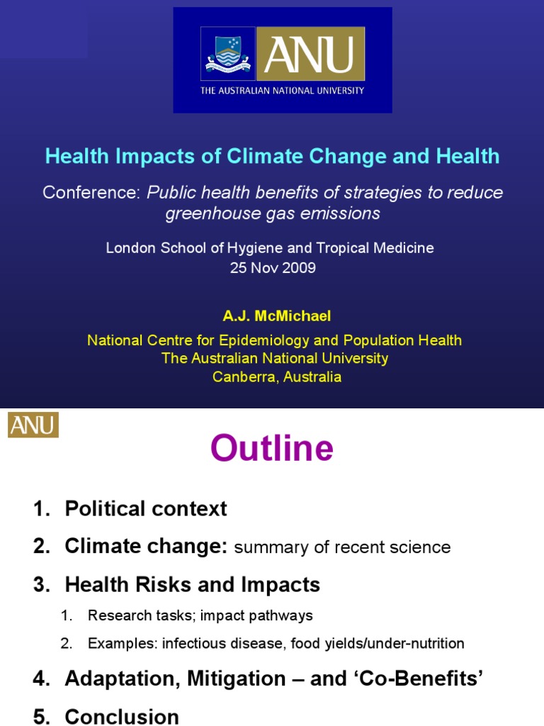 Health Impacts of Climate Change and Health: Conference: Public Health ...