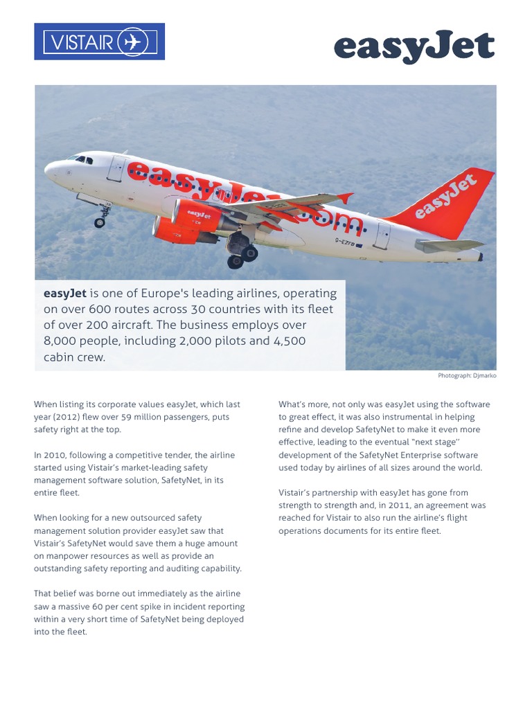 easyjet geography case study