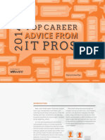 Top Career Advice From IT Pros