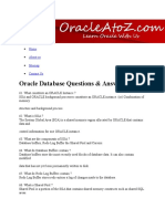 Oracle Database Questions & Answers 3