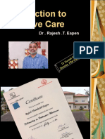 Introduction To PALLIATIVE CARE